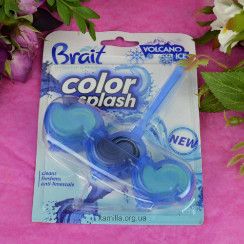Блок для унітазу Brait Color Splash Volcano Ice 1 шт.