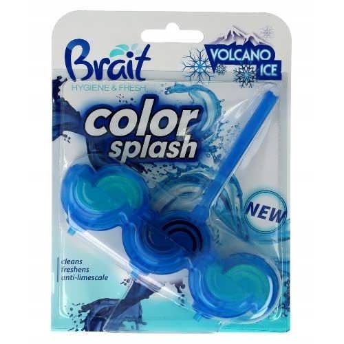 Блок для унітазу Brait Color Splash Volcano Ice 1 шт.