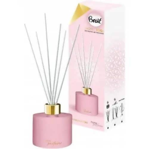 Аромадифузор Brait Premium refreshener Brait Home Parfume Pastel Rose, (пастельна троянда) 100 мл 