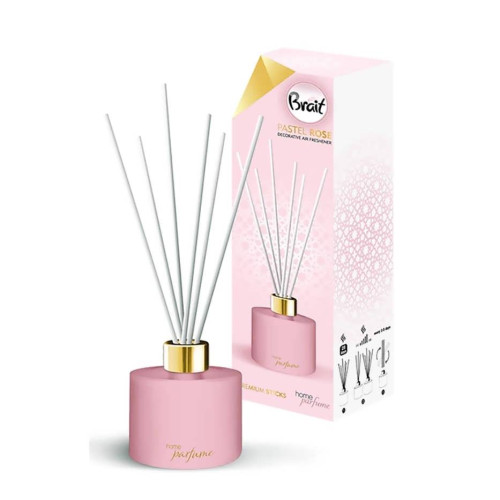 Аромадифузор Brait Premium refreshener Brait Home Parfume Pastel Rose, (пастельна троянда) 100 мл 