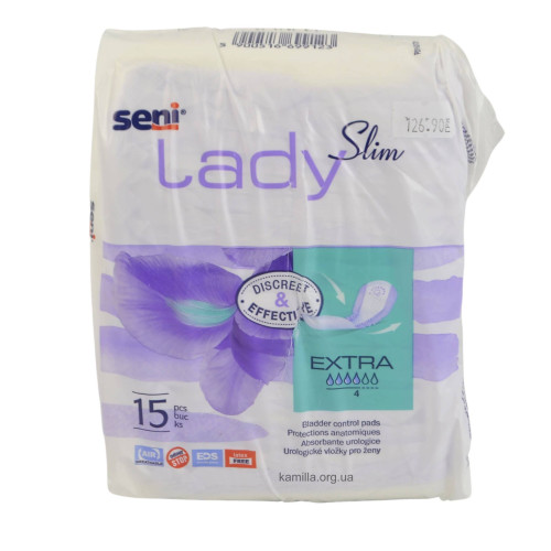 Урологічні прокладки Seni Lady Extra Slim 15 шт.