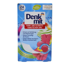 Серветки для захисту кольору при пранні Denkmit 24шт 