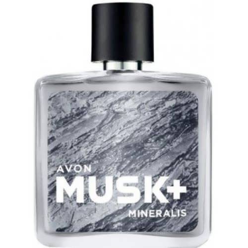 Чоловіча туалетна вода Avon Musk+ Mineralis 75мл 