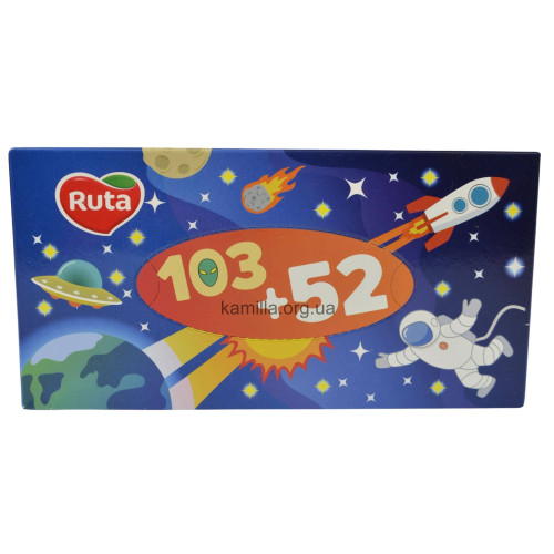 Cерветки косметичні Ruta 2-х шарові 155 шт.