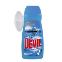 Гель з корзинкою для унітазу Dr. Devil Полярна Вода 400 мл. 