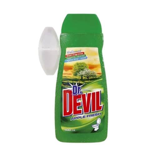 Гель з корзинкою для унітазу Dr. Devil Яблуко 400 мл. 
