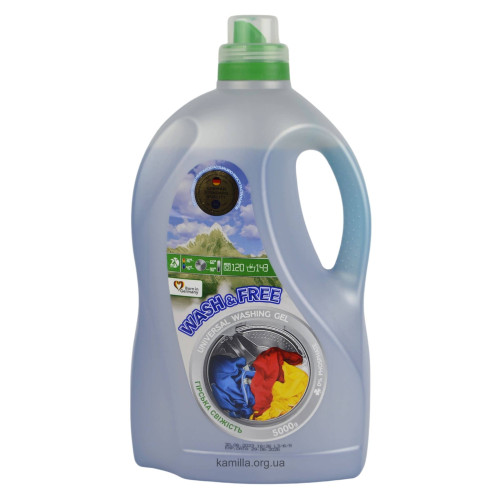 Гель для прання Wash & Free Гірська Свіжість 5 л.