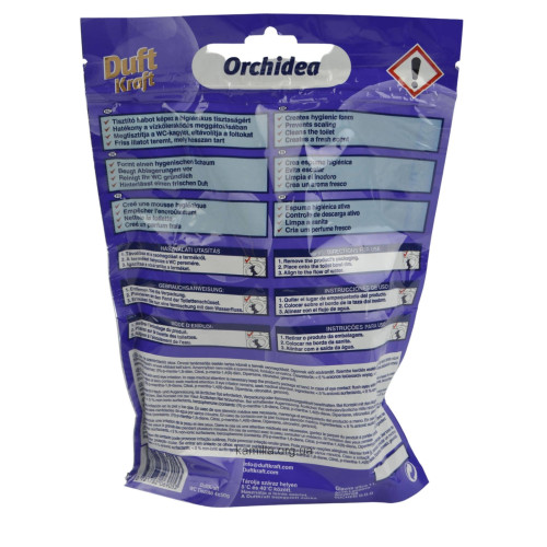 Шарики для туалету Duft Kraft Орхідея 50 г 4 шт.