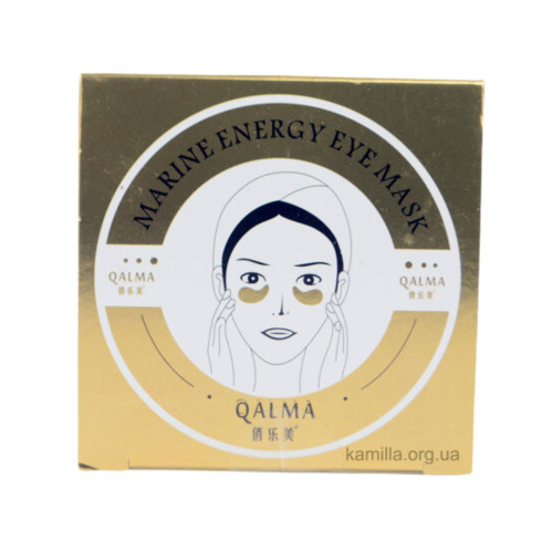 Патчі під очі Qalma Marine Energy Eye Mask Gold 60 шт.