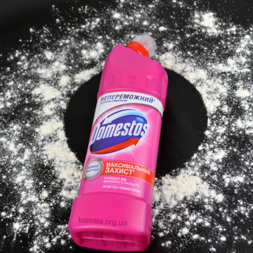 Засіб для чистки унітазу Domestos Рожевий шторм 1 л.