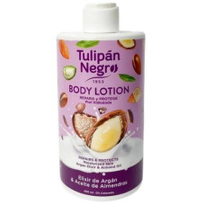 Лосьйон для тіла Tulipan Negro Мигдальна та арганова олія, 400 мл
