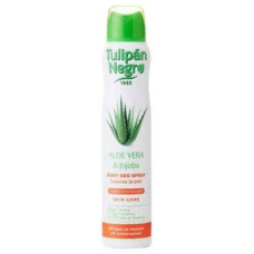 Дезодорант-спрей Tulipan Negro Body Deo Spray Алоэ вера и жожоба, женский, 200 мл