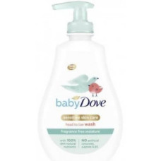 Гель для душу Dove Baby Від маківки до п'яточок зволоження 400 мл. 