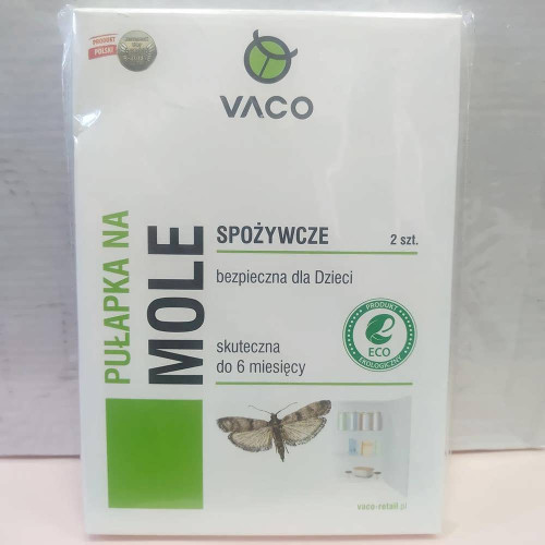 Еко пастка клейова від харчової молі VACO 2шт 