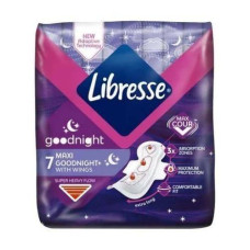 Гігієнічні прокладки Libresse Maxi Goodnight 7 шт.