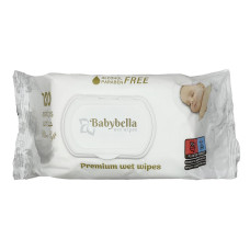 Вологі серветки Babybella 120шт Дитячі