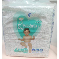 Підгузники дитячі Baby Bella №6 16+ 20 шт.