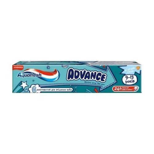 Зубна паста дитяча Aquafresh 75мл Мятний заряд 9 - 12 років