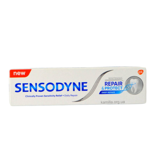 Зубна паста Sensodyne Відновлення та захист, Відбілюючий 75 мл.