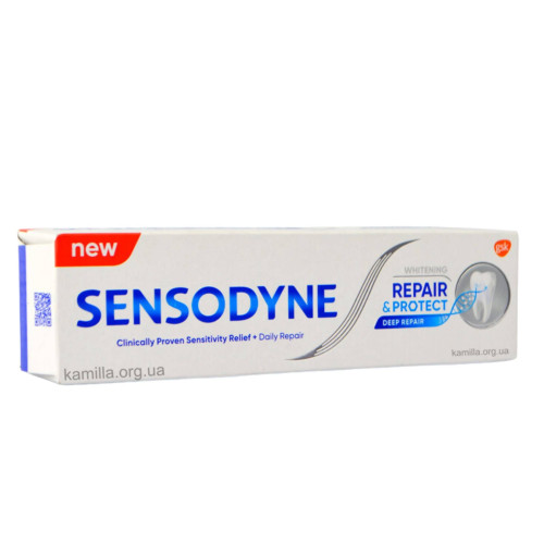 Зубна паста Sensodyne Відновлення та захист, Відбілюючий 75 мл.