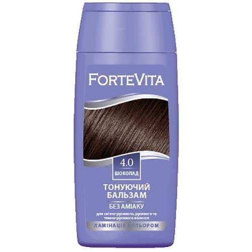 Тонуючий бальзам для волосся Forte Vita 150мл №4,0 Шоколад 