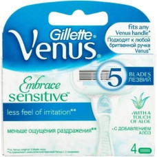Картридж для гоління Gillette Venus 4шт Ембранс Сенсітів 