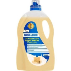 Господарське мило Wash & Free універсальне рідке 5000 г