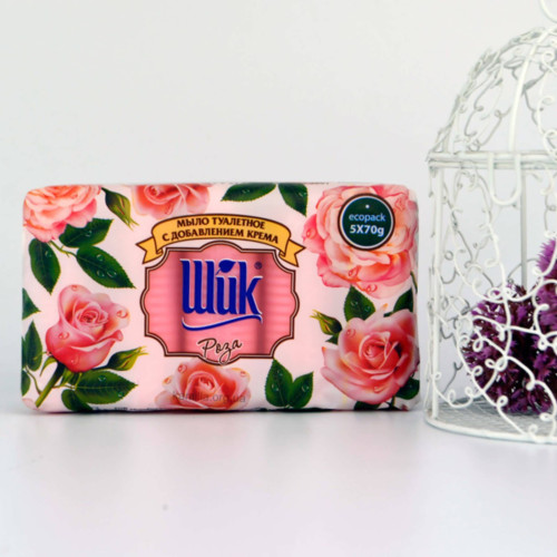 Мило тверде Shik Beauty Soap  5*70г Троянда