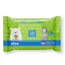 Вологі серветки Baby Zaya Aloe 24 шт