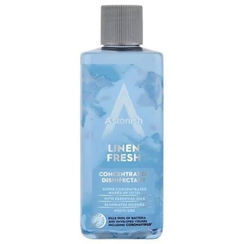 Концентрат для чищення та дезінфекції будинку Astonish Linen Fresh 300 мл 