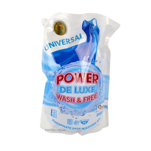 Гель для прання Power De Luxe Universal 2 л