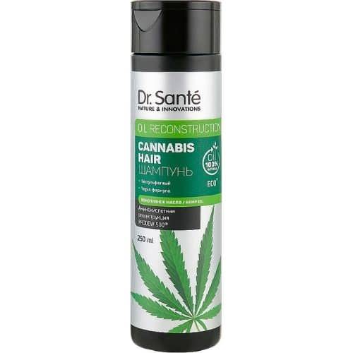 Шампунь для волосся - Dr. Sante Cannabis Hair Shampoo 250мл 