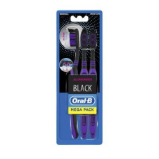 Набір зубних щіток Oral-B Всебічне чищення Black середня 3 шт.