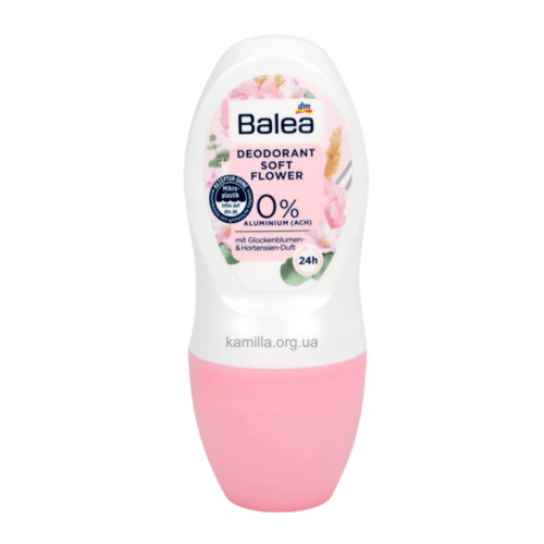 Дезодорант кульковий Balea Soft Flower 50 мл.