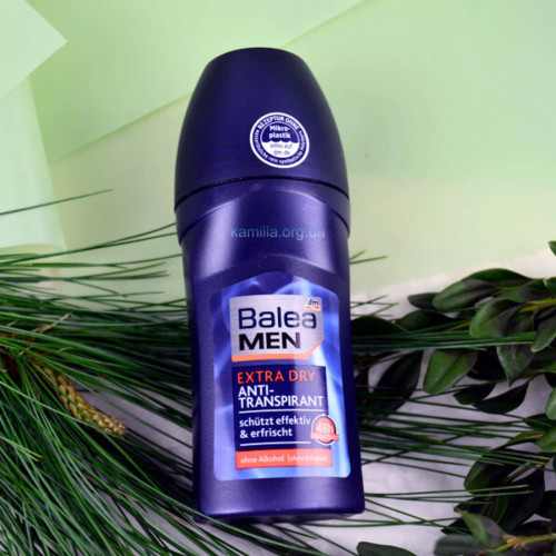 Чоловічий дезодорант кульковий Balea Extra Dry 50 мл.