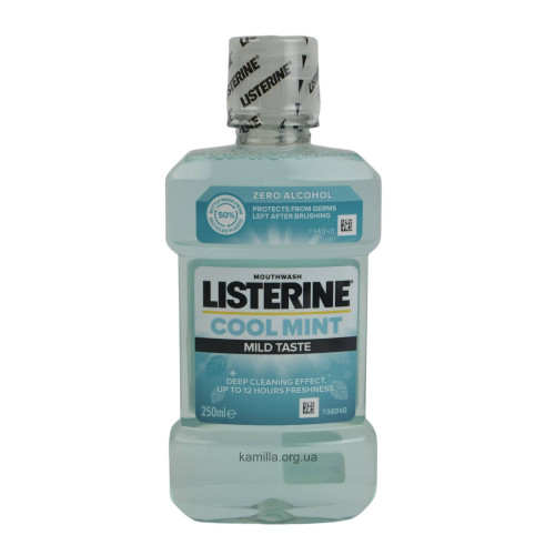 Ополіскувач Listerine Свіжа м'ята 250 мл.