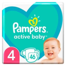 Підгузники дитячі Pampers Active Baby №4 46шт 9-14кг