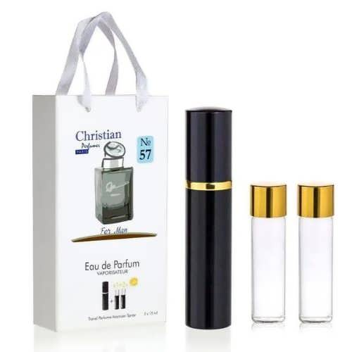 Парфумована вода для чоловіків 3x12 ml Christian за мотивами 