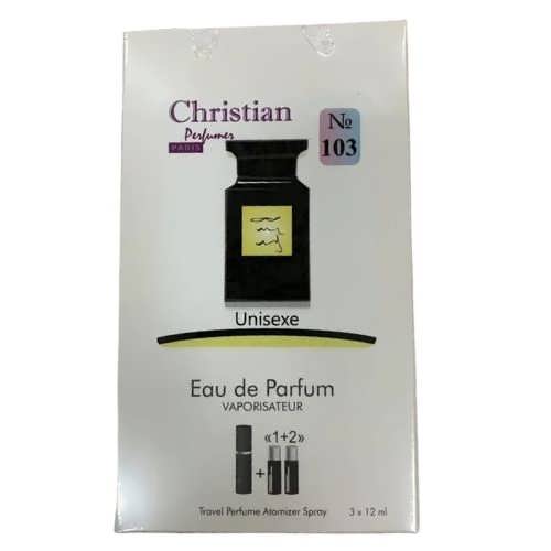 Парфумована вода для жінок 3x12 ml Christian №103