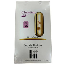 Парфумована вода для жінок 3x12 ml Christian за мотивами 