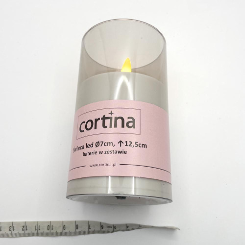 Свічка на батарейці Cortina 1шт 