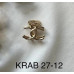 Краб для волосся KR 27-12 
