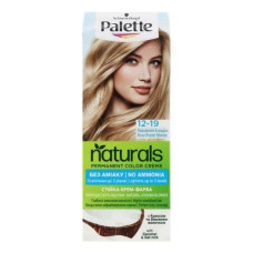 2/Стійка крем-фарба для волосся Schwarzkopf Palette Naturals, без аміаку, 12-19 Холодно світло-русявий