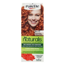 2/Стійка крем-фарба для волосся Schwarzkopf Palette Naturals, без аміаку,8-77 Світла Мідь 