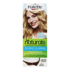 2/Стійка крем-фарба для волосся Schwarzkopf Palette Naturals, без аміаку, 10-4 Бежевий блондин, 110 мл