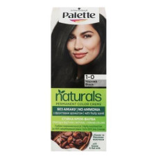 2/Безаміачна стійка крем-фарба для волосся Schwarzkopf Palette Naturals Permanent Color Creme 1-0