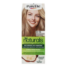 2/Стійка крем-фарба для волосся Schwarzkopf Palette Naturals, без аміаку,8-16 Попелястий Русявий