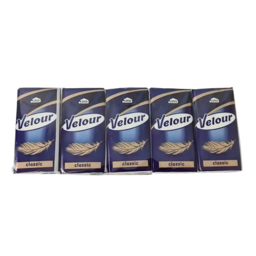 Носові хустки Velour Зелений чай 10шт