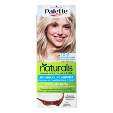 2/Стійка крем-фарба для волосся Schwarzkopf Palette Naturals, без аміаку, 10-2 Холодний блондин, 110мл