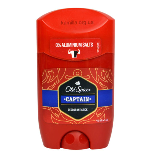 Чоловічий дезодорант стік Old Spice Каптаін 50 мл.